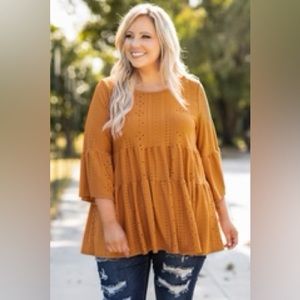 Chic Soul “City Of Love” Top, Cinnamon
